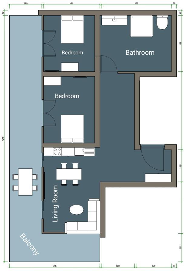 Mediterranean Stars 2 Apartment Peraía Exteriér fotografie